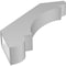 Ekena Millwork 4-in. W x 26-in. D x 30-in. H Olympic Architectural Grade PVC Knee Brace BRCP04X26X30OLY - alternate 6